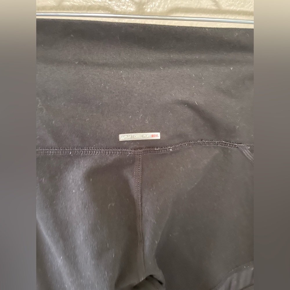 ✨Aerie Chill Play Move High Waisted Mesh Leggings Size S - Picture 9 of 11